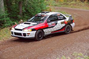 Chris Barribeau / Alex Ferencz Subaru Impreza RS on SS3, Bob Lake S-N I.