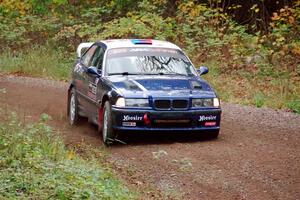 Ryan George / Heather Stieber-George BMW M3 on SS3, Bob Lake S-N I.