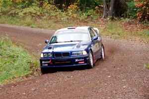 Ryan George / Heather Stieber-George BMW M3 on SS3, Bob Lake S-N I.