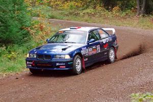 Ryan George / Heather Stieber-George BMW M3 on SS3, Bob Lake S-N I.