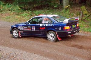 Ryan George / Heather Stieber-George BMW M3 on SS3, Bob Lake S-N I.