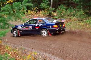 Ryan George / Heather Stieber-George BMW M3 on SS3, Bob Lake S-N I.