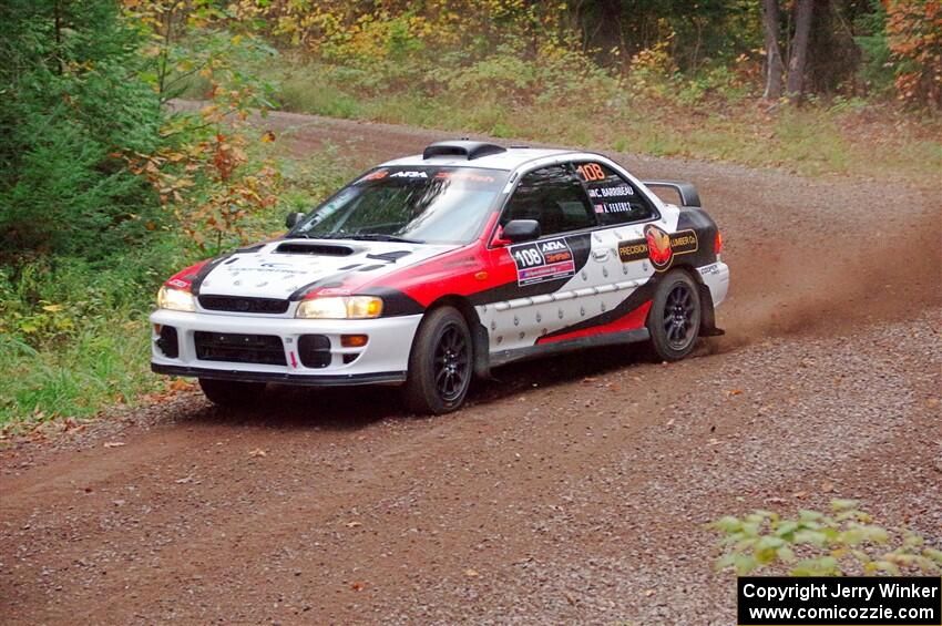 Chris Barribeau / Alex Ferencz Subaru Impreza RS on SS3, Bob Lake S-N I.