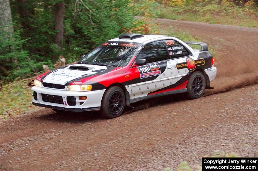 Chris Barribeau / Alex Ferencz Subaru Impreza RS on SS3, Bob Lake S-N I.