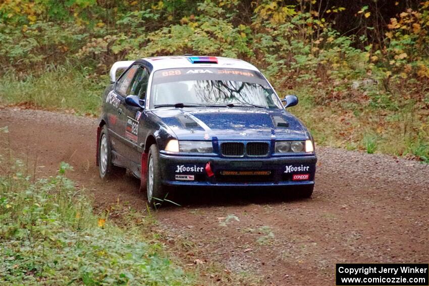 Ryan George / Heather Stieber-George BMW M3 on SS3, Bob Lake S-N I.