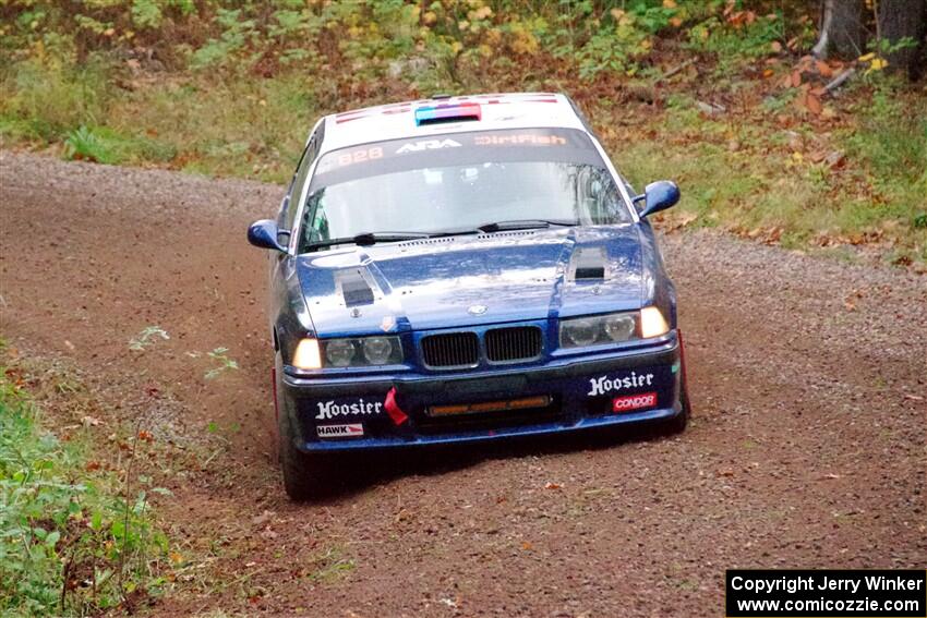 Ryan George / Heather Stieber-George BMW M3 on SS3, Bob Lake S-N I.