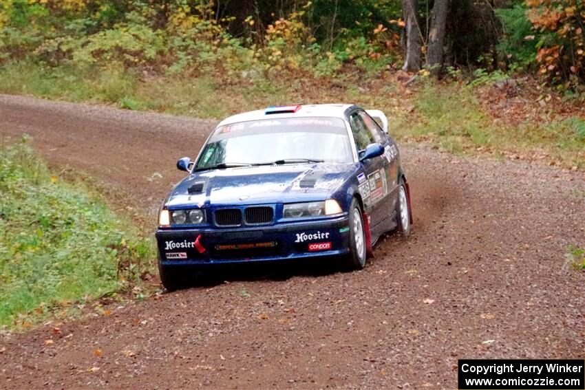 Ryan George / Heather Stieber-George BMW M3 on SS3, Bob Lake S-N I.