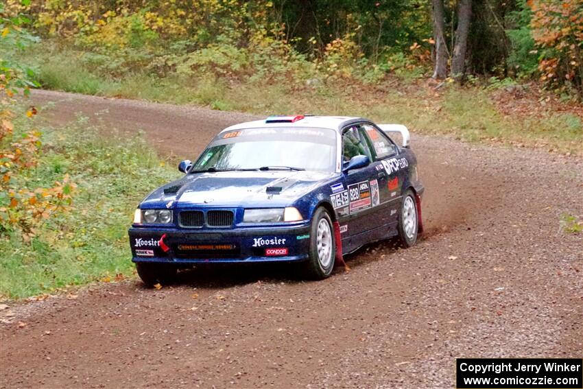 Ryan George / Heather Stieber-George BMW M3 on SS3, Bob Lake S-N I.