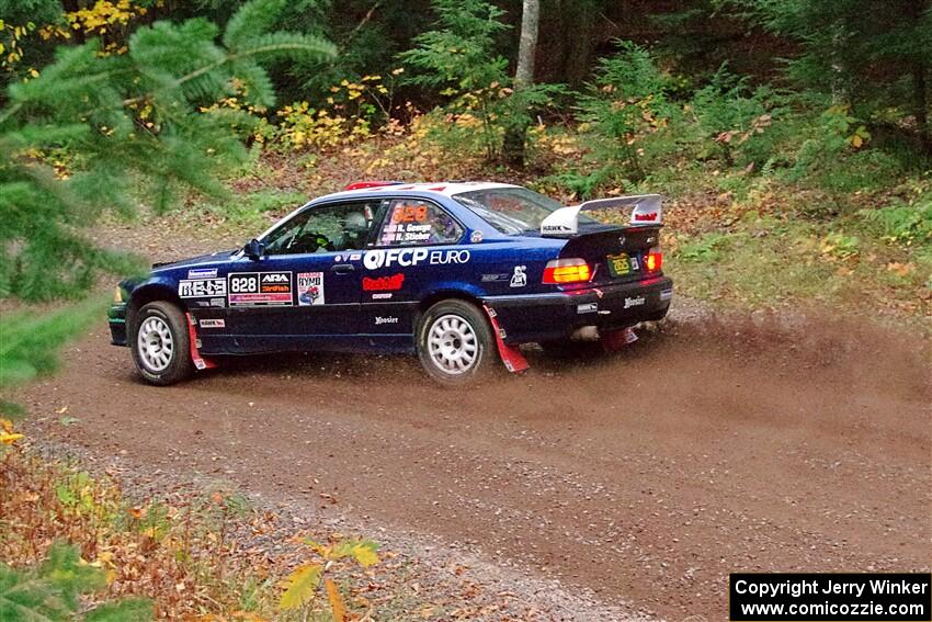 Ryan George / Heather Stieber-George BMW M3 on SS3, Bob Lake S-N I.