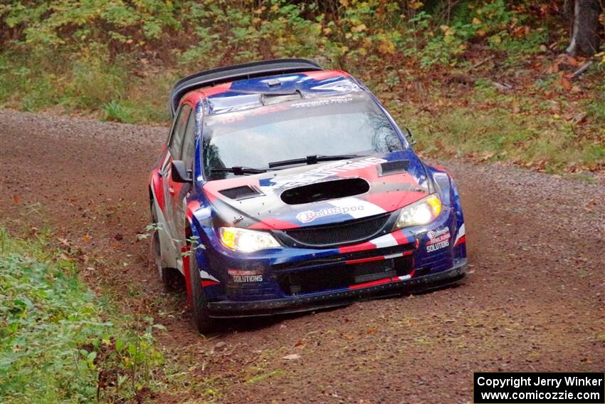 Arek Bialobrzeski / Aris Mantopoulos Subaru WRX STi on SS3, Bob Lake S-N I.