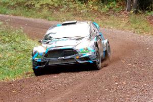 Dennis Romero / Eduardo Gomez Ford Fiesta R5 on SS3, Bob Lake S-N I.