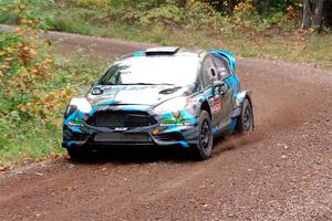 Dennis Romero / Eduardo Gomez Ford Fiesta R5 on SS3, Bob Lake S-N I.