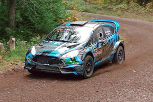 Dennis Romero / Eduardo Gomez Ford Fiesta R5 on SS3, Bob Lake S-N I.