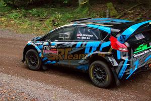 Dennis Romero / Eduardo Gomez Ford Fiesta R5 on SS3, Bob Lake S-N I.