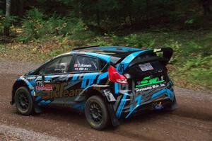 Dennis Romero / Eduardo Gomez Ford Fiesta R5 on SS3, Bob Lake S-N I.