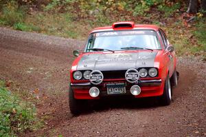 Mike Hurst / Michel Hoche-Mong Ford Capri on SS3, Bob Lake S-N I.