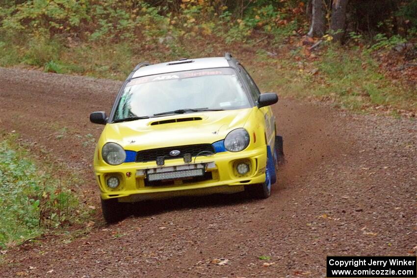 Greg Healey / Cindy Krolikowski Subaru Impeza Outback Sport on SS3, Bob Lake S-N I.