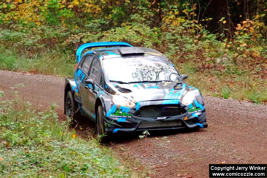 Dennis Romero / Eduardo Gomez Ford Fiesta R5 on SS3, Bob Lake S-N I.