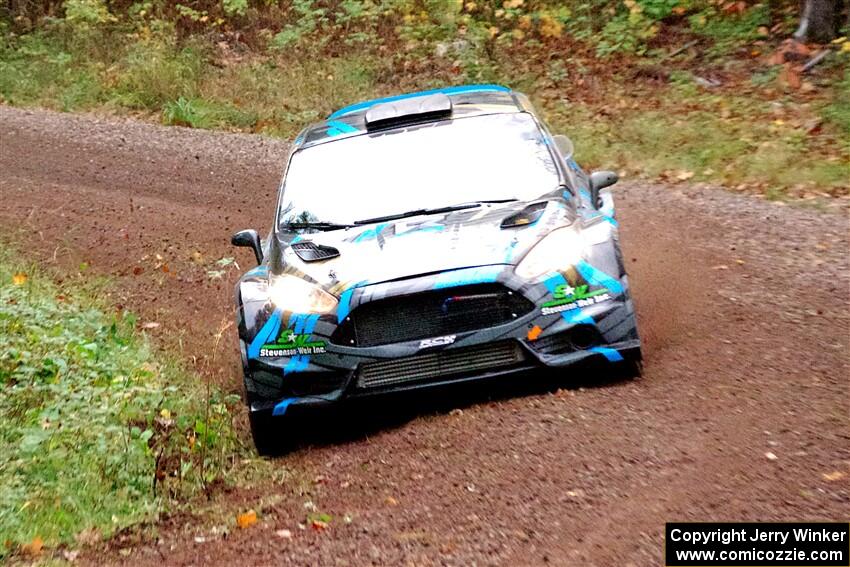 Dennis Romero / Eduardo Gomez Ford Fiesta R5 on SS3, Bob Lake S-N I.