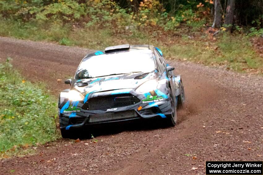 Dennis Romero / Eduardo Gomez Ford Fiesta R5 on SS3, Bob Lake S-N I.