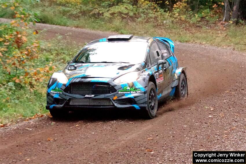 Dennis Romero / Eduardo Gomez Ford Fiesta R5 on SS3, Bob Lake S-N I.