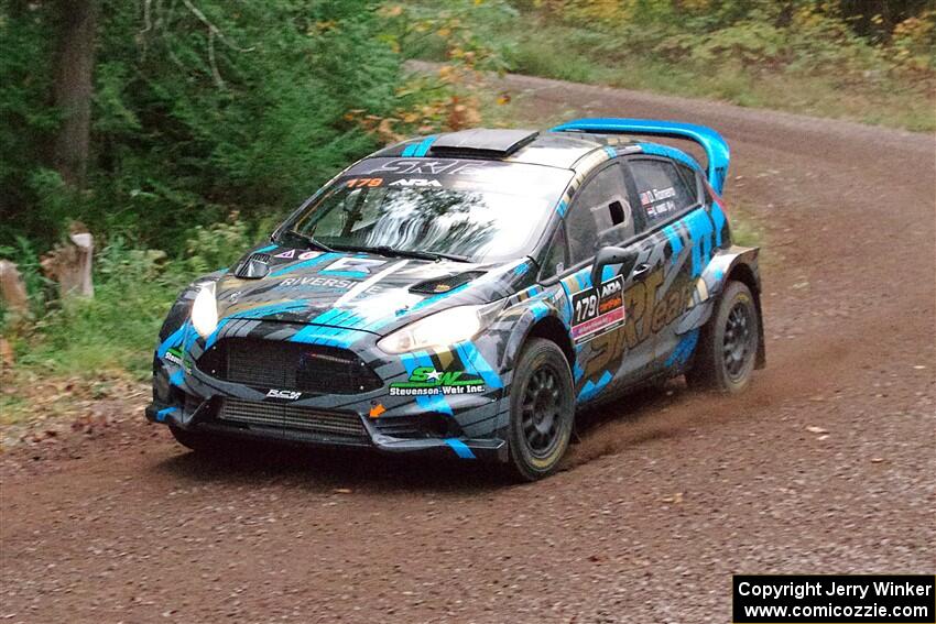 Dennis Romero / Eduardo Gomez Ford Fiesta R5 on SS3, Bob Lake S-N I.