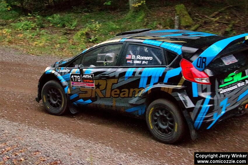 Dennis Romero / Eduardo Gomez Ford Fiesta R5 on SS3, Bob Lake S-N I.