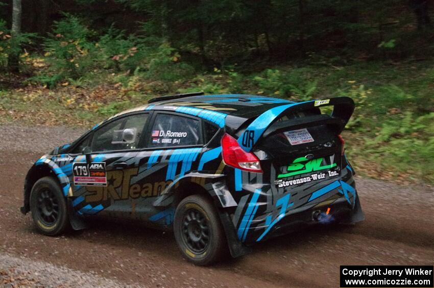 Dennis Romero / Eduardo Gomez Ford Fiesta R5 on SS3, Bob Lake S-N I.