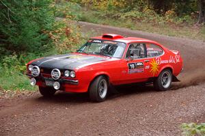 Mike Hurst / Michel Hoche-Mong Ford Capri on SS3, Bob Lake S-N I.