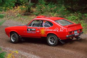 Mike Hurst / Michel Hoche-Mong Ford Capri on SS3, Bob Lake S-N I.