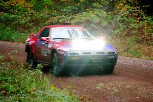 Al Dantes, Jr. / Keegan Helwig Mazda RX-7 LS on SS3, Bob Lake S-N I.