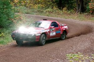 Al Dantes, Jr. / Keegan Helwig Mazda RX-7 LS on SS3, Bob Lake S-N I.