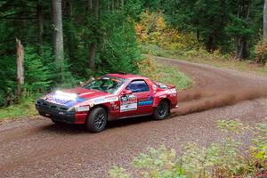 Al Dantes, Jr. / Keegan Helwig Mazda RX-7 LS on SS3, Bob Lake S-N I.