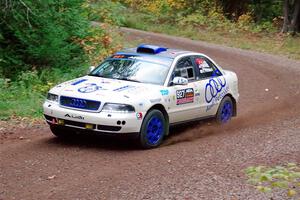 Tim Michel / Bryce Proseus Audi A4 Quattro on SS3, Bob Lake S-N I.