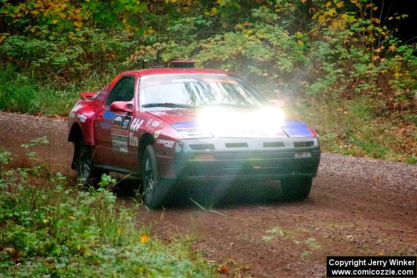 Al Dantes, Jr. / Keegan Helwig Mazda RX-7 LS on SS3, Bob Lake S-N I.