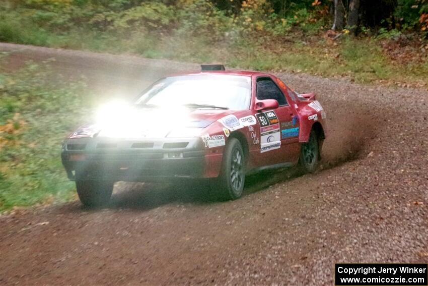 Al Dantes, Jr. / Keegan Helwig Mazda RX-7 LS on SS3, Bob Lake S-N I.