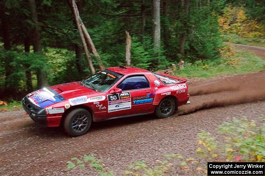 Al Dantes, Jr. / Keegan Helwig Mazda RX-7 LS on SS3, Bob Lake S-N I.