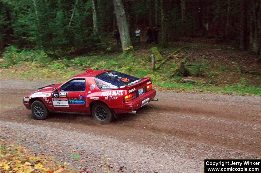 Al Dantes, Jr. / Keegan Helwig Mazda RX-7 LS on SS3, Bob Lake S-N I.