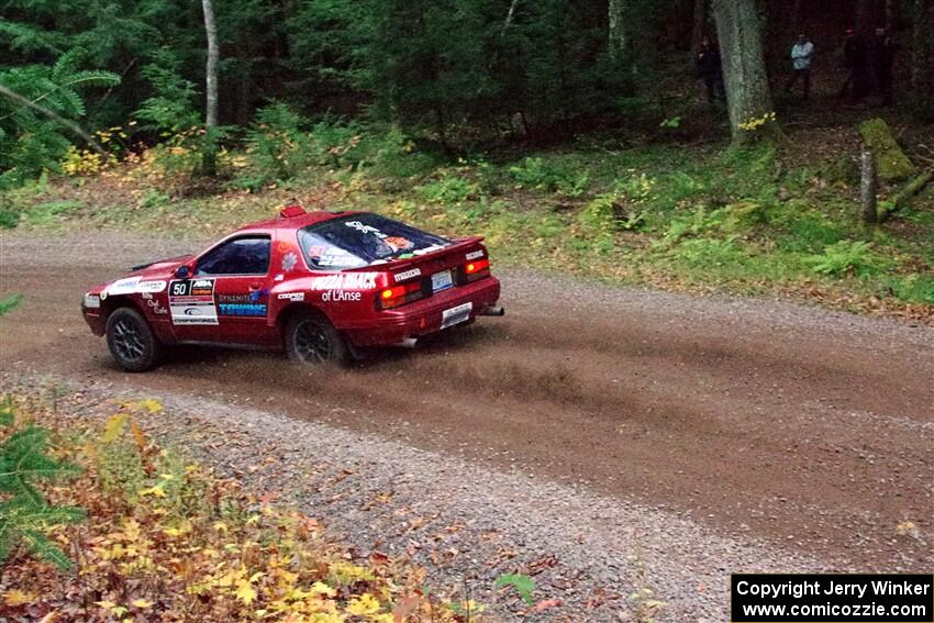 Al Dantes, Jr. / Keegan Helwig Mazda RX-7 LS on SS3, Bob Lake S-N I.