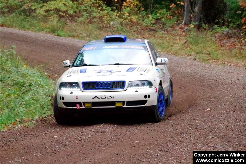 Tim Michel / Bryce Proseus Audi A4 Quattro on SS3, Bob Lake S-N I.