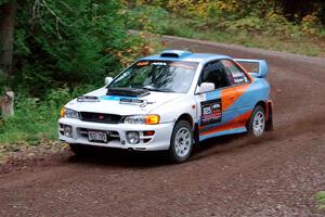 Tyler Matalas / Izaak Degenaer Subaru Impreza LX  on SS3, Bob Lake S-N I.