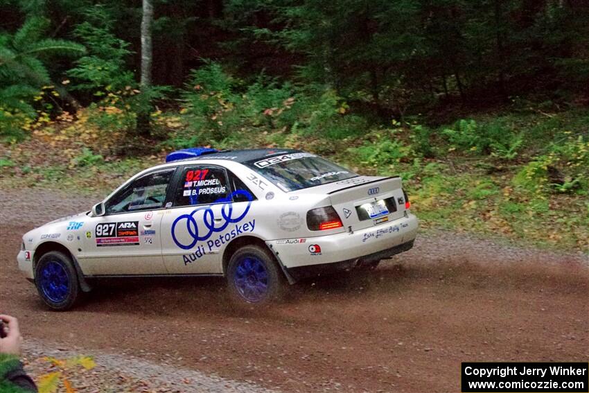 Tim Michel / Bryce Proseus Audi A4 Quattro on SS3, Bob Lake S-N I.