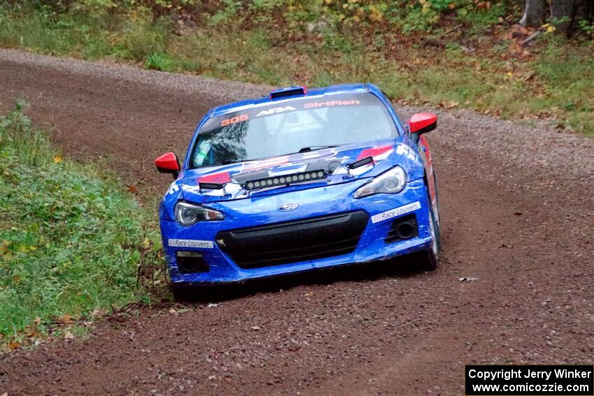 Santiago Iglesias / R.J. Kassel Subaru BRZ on SS3, Bob Lake S-N I.