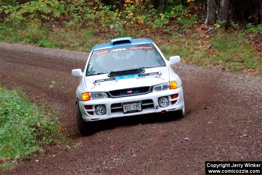 Tyler Matalas / Izaak Degenaer Subaru Impreza LX  on SS3, Bob Lake S-N I.