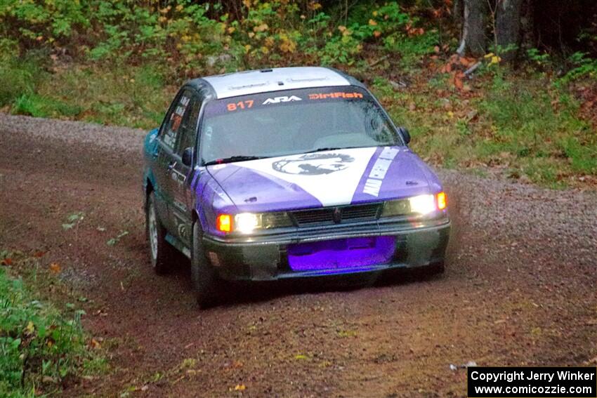 Michael Miller / Angelica Miller Mitsubishi Galant VR-4 on SS3, Bob Lake S-N I.