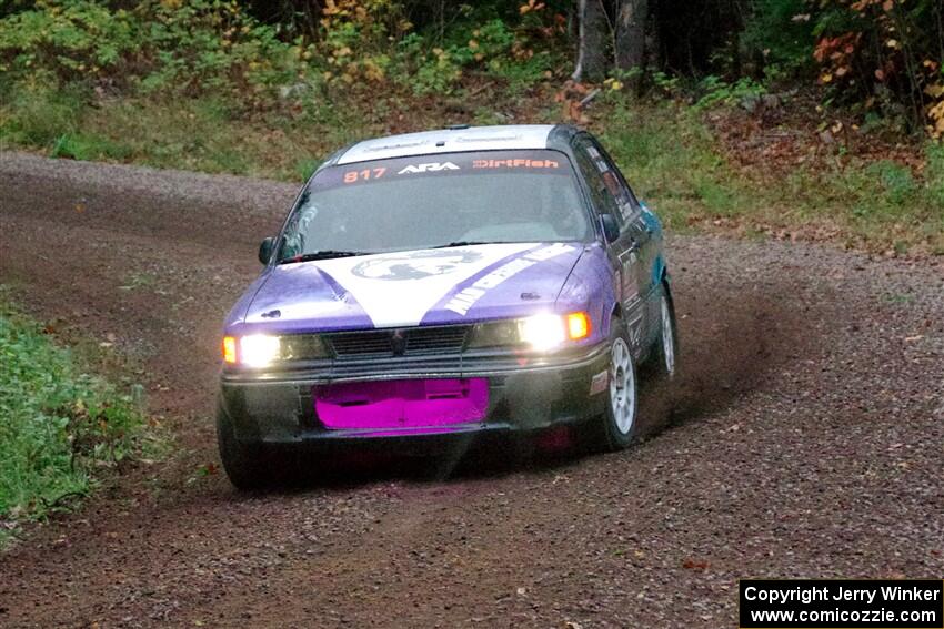 Michael Miller / Angelica Miller Mitsubishi Galant VR-4 on SS3, Bob Lake S-N I.