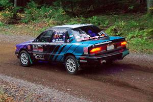 Michael Miller / Angelica Miller Mitsubishi Galant VR-4 on SS3, Bob Lake S-N I.