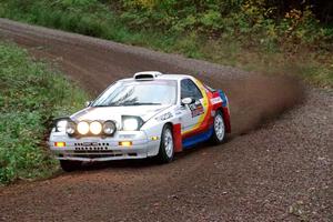 Kevin Schmidt / Kyle Roberts Mazda RX-7 on SS3, Bob Lake S-N I.