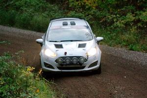 Julien Sebot / K.J. Miller Ford Fiesta R2 on SS3, Bob Lake S-N I.