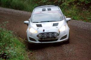 Julien Sebot / K.J. Miller Ford Fiesta R2 on SS3, Bob Lake S-N I.